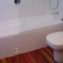 bathroom renovation timber flooring