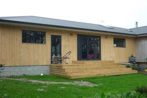 After photo - house extension - new single garage, bedroom and rumpus room, Whangarei