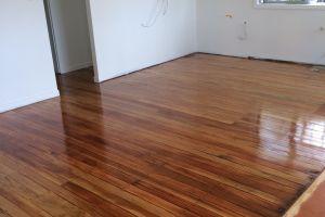 polished rimu flooring