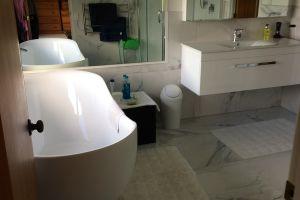 luxury tiled bathroom