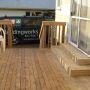 timber deck and ballustrades