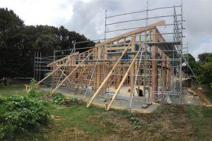 house extension and recladding