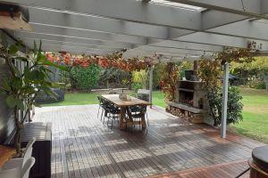 Deck extension with pergola roof whangarei