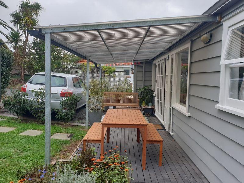 Pergola Galvanised Roof