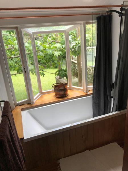 Bath With Garden View