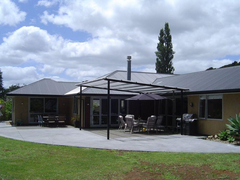 Steel Framed Pergola