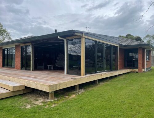 New Enclosed Deck
