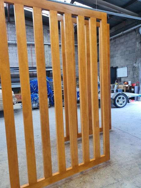 Painter to Stain Sliding Doors