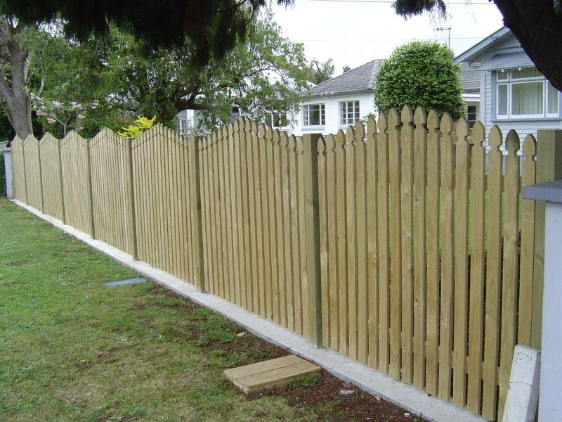 Traditional Picket Fence